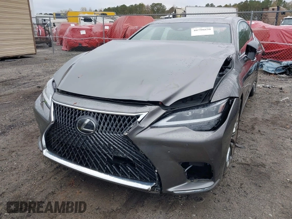 2021 Lexus LS with VIN JTHD51FF7M5013906, listed as a IAAI auction lot 40798850 with 16,535 mi miles. Bid and sale history available at carsss.com. Image 17.