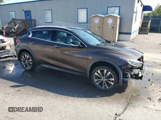 2019 Infiniti QX30 Luxe z VIN SJKCH5CR8KA006894, wystawiony jako Copart lot #58809565 z przebiegiem 50 697 mil mil oraz Szkoda całkowita • Salvage title. Historia ofert i sprzedaży dostępna na DreamBid. Obrazek 4.