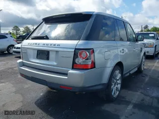 2013 Land Rover Range Rover Sport HSE LUX with VIN SALSK2D40DA783079, listed as a IAAI auction lot 42011976 with 95,580 mi miles. Bid and sale history available at carsss.com. Image 4.