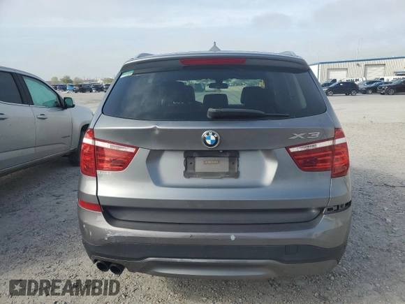 2016 BMW X3 xDrive28i with VIN 5UXWX9C59G0D65421, listed as a Copart auction lot 50040395 with 146,751 mi miles and Salvage Title. Bid and sale history available at carsss.com. Image 6.