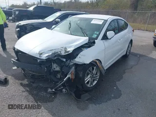 2020 Hyundai Elantra SEL with VIN 5NPD84LF1LH540675, listed as a IAAI auction lot 41315036 with 124,246 mi miles. Bid and sale history available at carsss.com. Image 2.