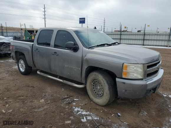 2007 Chevrolet Silverado 1500 LT w/1LT with VIN 3GCEK13MX7G510995, listed as a Copart auction lot 44973625 with 89,583 mi miles and Salvage Title. Bid and sale history available at carsss.com. Image 4.