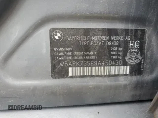 2009 BMW 3 Series 328i xDrive с VIN WBAPK73589A450430, выставлен на аукционе Copart как лот 63914535 с пробегом Не указан миль и Чистый • Clean title. История ставок и продаж доступна на DreamBid. Изображение 12.