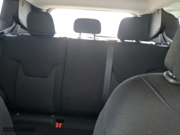 2021 Jeep Renegade Upland Edition with VIN ZACNJDABXMPN11609, listed as a Copart auction lot 86395094 with 58,043 mi miles and Salvage Title. Bid and sale history available at carsss.com. Image 10.