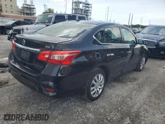 2017 Nissan Sentra S with VIN 3N1AB7AP6HY225840, listed as a Copart auction lot 60329495 with 80,529 mi miles and Salvage title. Bid and sale history available at DreamBid. Image 3.