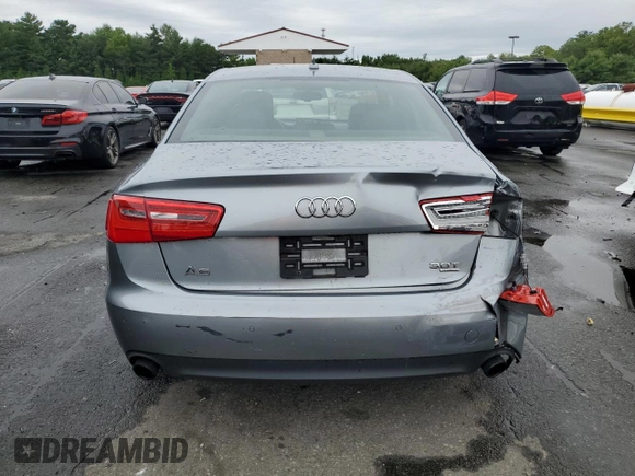 2012 Audi A6 Premium Plus with VIN WAUGGAFC0CN158134, listed as a Copart auction lot 62267795 with 203,128 mi miles and Clean title. Bid and sale history available at DreamBid. Image 6.