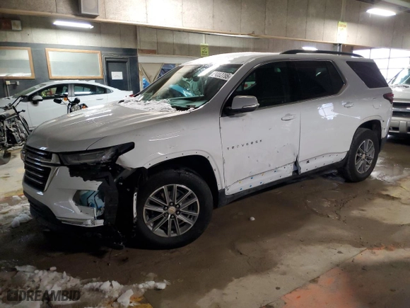 2022 Chevrolet Traverse LT Cloth with VIN 1GNERGKW4NJ168934, listed as a Copart auction lot 88882795 with 41,059 mi miles and Salvage Title. Bid and sale history available at carsss.com. Image 1.