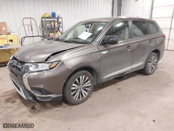 2019 Mitsubishi Outlander ES with VIN JA4AZ3A34KZ010463, listed as a IAAI auction lot 41241813 with 57,499 mi miles. Bid and sale history available at carsss.com. Image 19.