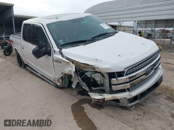 2018 Ford F-150 XL with VIN 1FTEW1EG6JKC69383, listed as a IAAI auction lot 41602736 with 96,879 mi miles and . Bid and sale history available at DreamBid. Image 1.