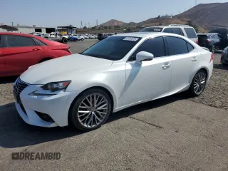 2015 Lexus IS 250 z VIN JTHBF1D2XF5047703, wystawiony jako Copart lot #61187075 z przebiegiem 159 787 mil mil oraz Szkoda całkowita • Salvage title. Historia ofert i sprzedaży dostępna na DreamBid. Obrazek 1.