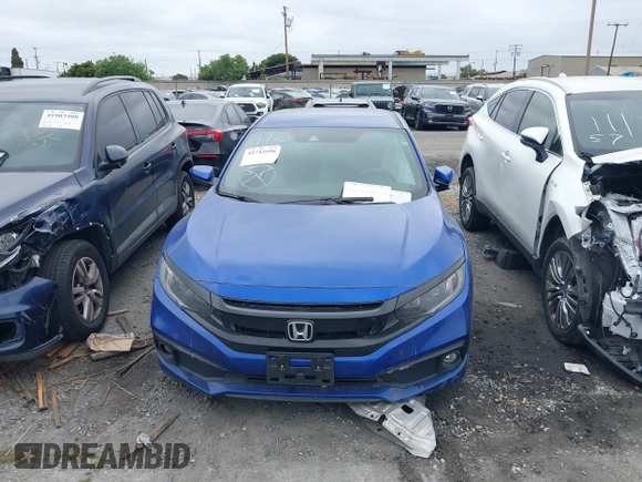 2021 Honda Civic Sport with VIN 2HGFC2F87MH554620, listed as a IAAI auction lot 41743596 with 52,327 mi miles and . Bid and sale history available at DreamBid. Image 12.