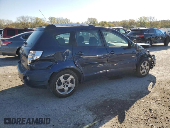 2003 Pontiac Vibe with VIN 5Y2SL62853Z483068, listed as a Copart auction lot 77193354 with 48,704 mi miles and Salvage Title. Bid and sale history available at carsss.com. Image 3.