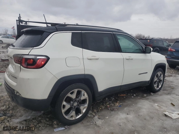 2020 Jeep Compass Limited with VIN 3C4NJCCB6LT107921, listed as a Copart auction lot 47201505 with 113,482 mi miles and Non Repairable. Bid and sale history available at carsss.com. Image 3.