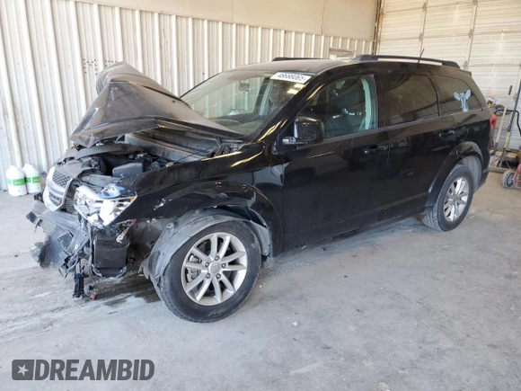 2015 Dodge Journey SXT with VIN 3C4PDCBG4FT682116, listed as a Copart auction lot 48688065 with 73,238 mi miles and Salvage Title. Bid and sale history available at carsss.com. Image 1.