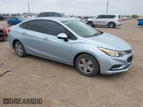2017 Chevrolet Cruze LS with VIN 1G1BC5SM7H7186077, listed as a IAAI auction lot 41745155 with 79,119 mi miles and . Bid and sale history available at DreamBid. Image 1.