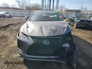 2021 Lexus RX 350 F Sport z VIN 2T2SZMDAXMC260051, wystawiony jako Copart lot #47360605 z przebiegiem Nie podano mil oraz Szkoda całkowita • Salvage title. Historia ofert i sprzedaży dostępna na DreamBid. Obrazek 5.