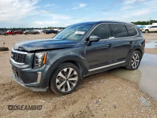 2022 Kia Telluride EX with VIN 5XYP34HC8NG264659, listed as a Copart auction lot 63622975 with 86,423 mi miles and Salvage title. Bid and sale history available at DreamBid. Image 1.
