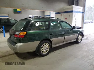 2002 Subaru Legacy Outback Limited with VIN 4S3BH686527655570, listed as a Copart auction lot 84155434 with 210,207 mi miles and Salvage title. Bid and sale history available at DreamBid. Image 3.