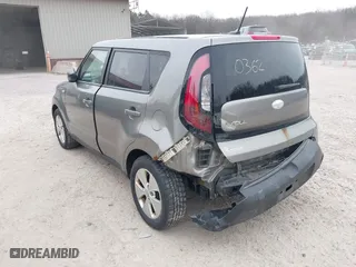2014 Kia Soul with VIN KNDJN2A24E7026133, listed as a IAAI auction lot 42050362 with 134,454 mi miles. Bid and sale history available at carsss.com. Image 3.