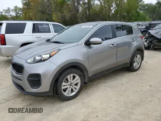 2019 Kia Sportage LX with VIN KNDPM3AC1K7590894, listed as a Copart auction lot 49582505 with 121,587 mi miles and Non Repairable. Bid and sale history available at carsss.com. Image 1.