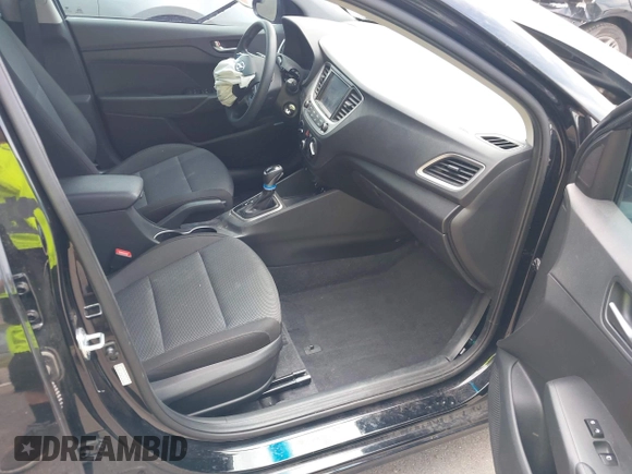 2021 Hyundai Accent SE with VIN 3KPC24A63ME148528, listed as a IAAI auction lot 42426884 with 23,429 mi miles and . Bid and sale history available at DreamBid. Image 5.