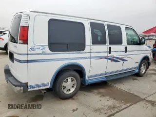 1997 Chevrolet Express Cargo z VIN 1GBFG15R3V1045586, wystawiony jako Copart lot #45388645 z przebiegiem 67 872 mil mil oraz Czysty tytuł • Clean title. Historia ofert i sprzedaży dostępna na DreamBid. Obrazek 3.