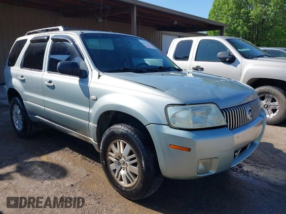 2006 Mercury Mariner Luxury with VIN 4M2YU56106DJ09607, listed as a IAAI auction lot 41931293 with 249,346 mi miles and . Bid and sale history available at DreamBid. Image 1.