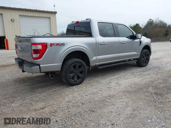2021 Ford F-150 XL with VIN 1FTFW1ED4MFB51064, listed as a IAAI auction lot 41747593 with 35,842 mi miles. Bid and sale history available at carsss.com. Image 4.