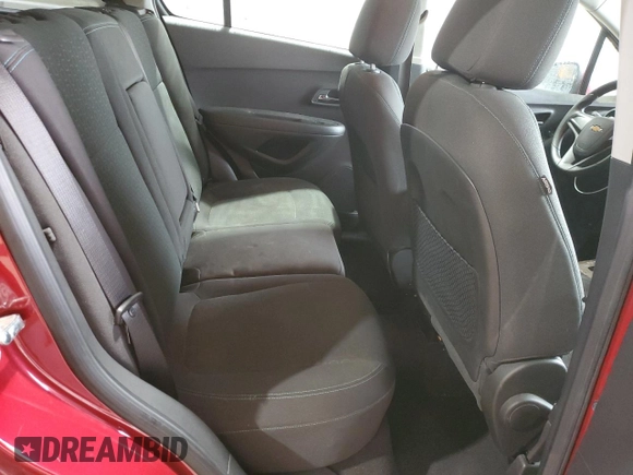 2015 Chevrolet Trax LS with VIN KL7CJPSB3FB244916, listed as a Copart auction lot 54825345 with 120,780 mi miles and Clean Title. Bid and sale history available at DreamBid. Image 10.