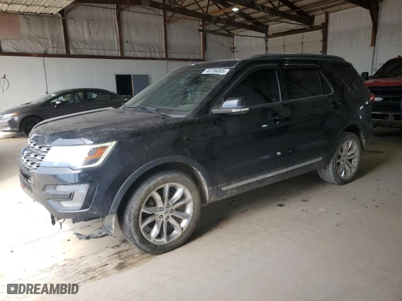 2017 Ford Explorer XLT with VIN 1FM5K8D80HGD51570, listed as a Copart auction lot 46786085 with 122,612 mi miles and Salvage Title. Bid and sale history available at carsss.com. Image 1.