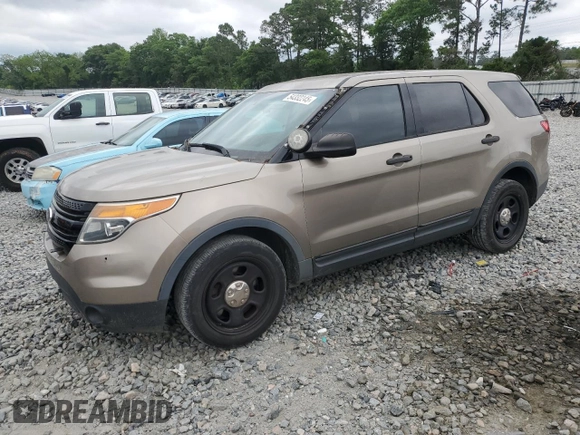 2014 Ford Utility Police Interceptor with VIN 1FM5K8AR7EGB95911, listed as a Copart auction lot 54332245 with 170,879 mi miles and Clean Title. Bid and sale history available at carsss.com. Image 1.