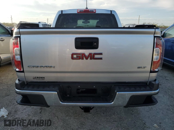 2015 GMC Canyon 2WD SLT with VIN 1GTG5CE33F1179027, listed as a Copart auction lot 74823754 with 74,352 mi miles and Non Repairable. Bid and sale history available at carsss.com. Image 6.