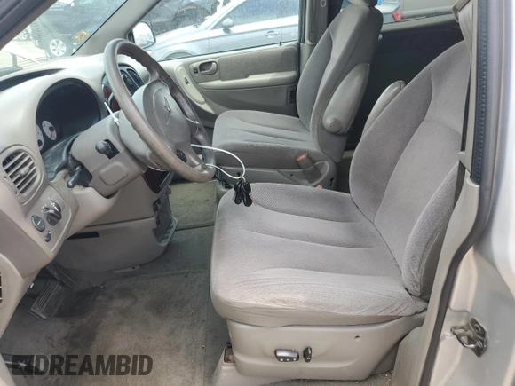 2001 Chrysler Town & Country with VIN 2C4GT44L41R358596, listed as a Copart auction lot 59493264 with 115,243 mi miles and Clean Title. Bid and sale history available at DreamBid. Image 7.