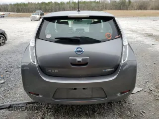 2015 Nissan LEAF SV with VIN 1N4AZ0CPXFC330728, listed as a Copart auction lot 42146623 with 85,961 mi miles. Bid and sale history available at carsss.com. Image 6.