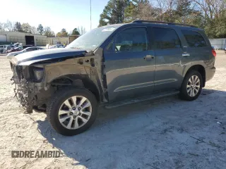 2010 Toyota Sequoia Ltd with VIN 5TDKY5G18AS030293, listed as a Copart auction lot 82199464 with 207,452 mi miles and Salvage Title. Bid and sale history available at carsss.com. Image 1.