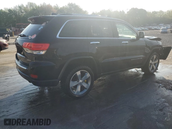 2016 Jeep Grand Cherokee Limited with VIN 1C4RJFBG3GC363290, listed as a Copart auction lot 76706744 with 144,324 mi miles and Salvage title. Bid and sale history available at DreamBid. Image 3.