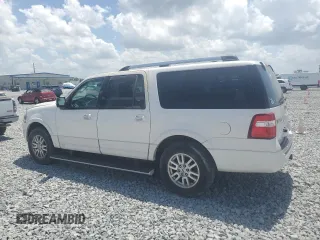 2013 Ford Expedition Max Limited with VIN 1FMJK2A51DEF59677, listed as a Copart auction lot 51856825 with 146,192 mi miles and Salvage title. Bid and sale history available at DreamBid. Image 2.