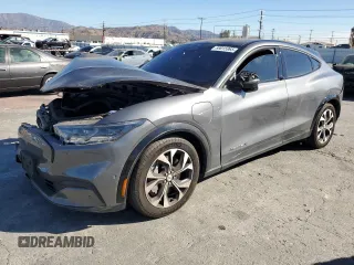 2023 Ford Mustang Mach-E Premium with VIN 3FMTK3R77PMA64385, listed as a Copart auction lot 89015965 with 26,308 mi miles and Clean Title. Bid and sale history available at DreamBid. Image 1.