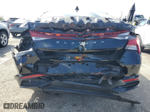2022 Hyundai Elantra SEL with VIN KMHLS4AG8NU313433, listed as a Copart auction lot 49419145 with 74,163 mi miles and Salvage Title. Bid and sale history available at DreamBid. Image 6.