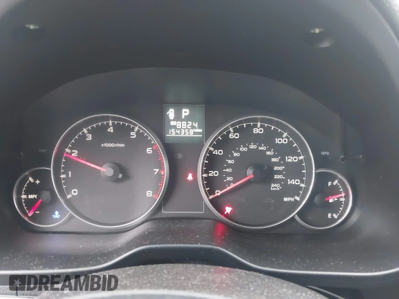 2013 Subaru Legacy Premium with VIN 4S3BMCC66D3027500, listed as a IAAI auction lot 41747416 with 154,358 mi miles and . Bid and sale history available at DreamBid. Image 7.