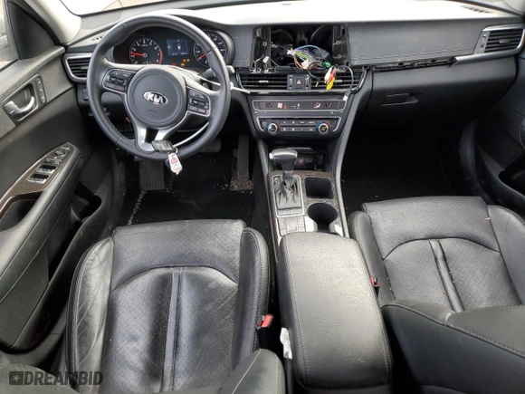 2018 Kia Optima EX with VIN 5XXGU4L33JG223701, listed as a Copart auction lot 44531825 with 84,419 mi miles and Salvage Title. Bid and sale history available at carsss.com. Image 8.