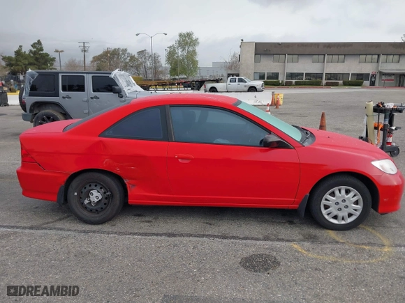 2004 Honda Civic LX with VIN 1HGEM21574L025113, listed as a IAAI auction lot 41789090 with 201,417 mi miles. Bid and sale history available at carsss.com. Image 13.