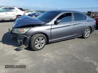 2014 Honda Accord Sedan LX with VIN 1HGCR2F36EA273883, listed as a Copart auction lot 46754435 with 123,411 mi miles and Salvage Title. Bid and sale history available at carsss.com. Image 1.