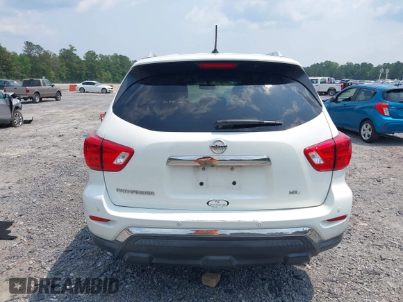 2018 Nissan Pathfinder SL with VIN 5N1DR2MN7JC634815, listed as a IAAI auction lot 42400584 with 97,886 mi miles and . Bid and sale history available at DreamBid. Image 16.