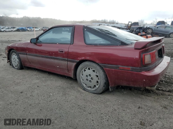 1987 Toyota Supra z VIN JT2MA71J4H0068594, wystawiony jako Copart lot #81918653 z przebiegiem 91 630 mil mil oraz Szkoda całkowita • Salvage title. Historia ofert i sprzedaży dostępna na DreamBid. Obrazek 2.