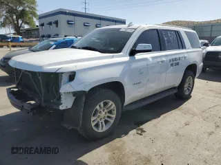 2015 Chevrolet Tahoe LT z VIN 1GNSKBKC1FR653146, wystawiony jako Copart lot #57860775 z przebiegiem 210 348 mil mil oraz Szkoda całkowita • Salvage title. Historia ofert i sprzedaży dostępna na DreamBid. Obrazek 1.