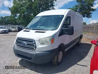 2015 Ford Transit Cargo with VIN 1FTNE2CMXFKA90627, listed as a IAAI auction lot 40601859 with 230,893 mi miles. Bid and sale history available at carsss.com. Image 2.