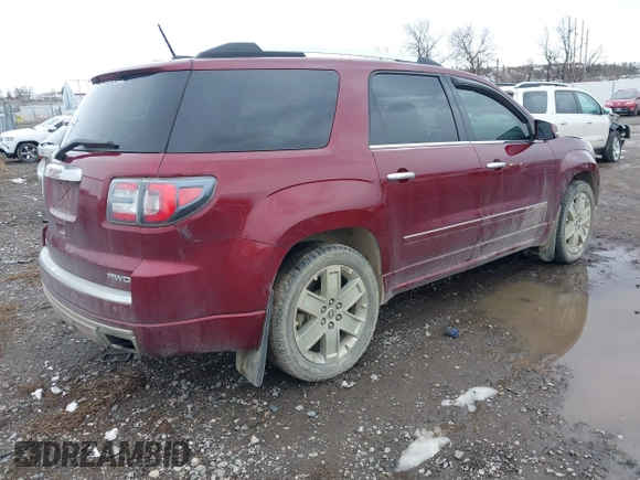 2016 GMC Acadia Denali with VIN 1GKKVTKD5GJ126066, listed as a IAAI auction lot 41787922 with 118,374 mi miles. Bid and sale history available at carsss.com. Image 4.