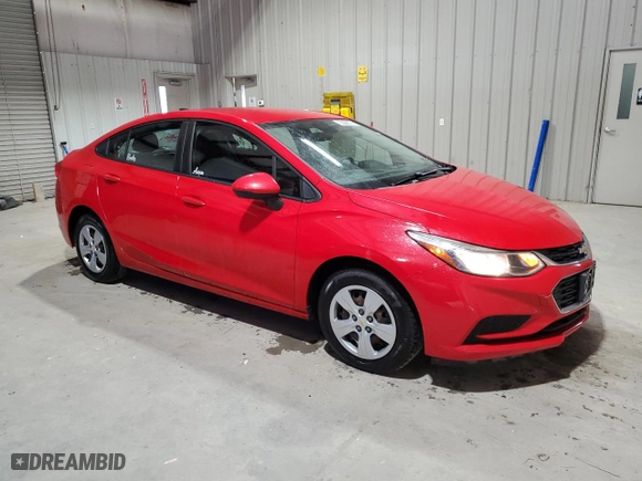 2018 Chevrolet Cruze LS with VIN 1G1BC5SM8J7233803, listed as a Copart auction lot 47813205 with 95,971 mi miles and Clean Title. Bid and sale history available at carsss.com. Image 4.