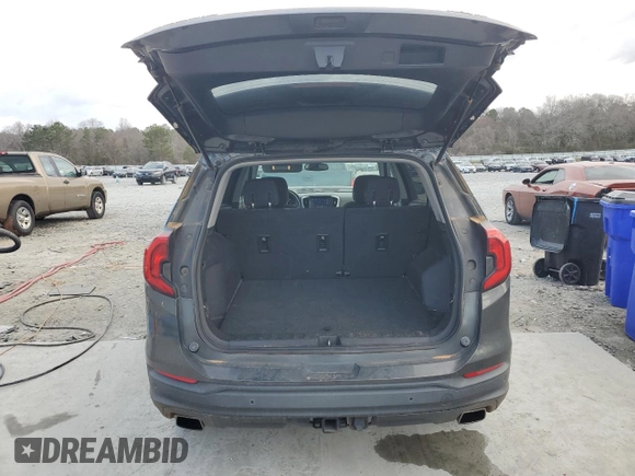 2019 GMC Terrain SLE with VIN 3GKALTEX5KL293827, listed as a Copart auction lot 47349295 with 105,528 mi miles and Salvage Title. Bid and sale history available at carsss.com. Image 6.